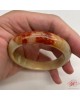 【肌容雪】【瑕疵品特惠】天然緬甸A貨 紅翡翠特色手鐲 編號19 (鐲寬 56.9mm #18.5號)