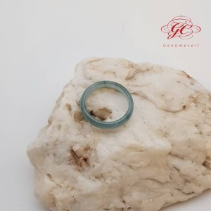 【肌容雪】天然緬甸A貨冰藍翡翠戒指 編號623 