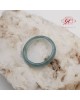 【肌容雪】天然緬甸A貨冰藍翡翠戒指 編號623 
