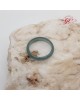 【肌容雪】天然緬甸A貨冰藍翡翠戒指 編號624