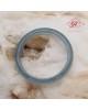 【肌容雪】天然緬甸A貨冰藍翡翠戒指 編號625 