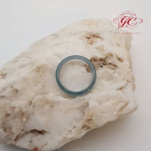 【肌容雪】天然緬甸A貨冰藍翡翠戒指 編號625 