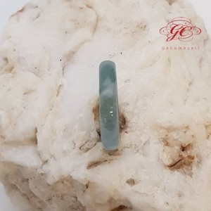 【肌容雪】天然緬甸A貨冰藍翡翠戒指 編號626