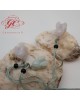 【肌容雪】天然緬甸翡翠糯冰兔子造型吊墜 編號328（高粉 / 矮粉 / 綠）
