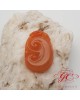 【肌容雪】天然緬甸紅翡翠古龍雕吊墜 編號335