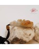 【肌容雪】天然緬甸A貨黃翡翠玉蘭花吊飾 編號515