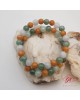 【肌容雪】天然緬甸A貨多色翡翠手串 編號520