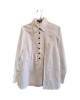 二手奢侈品巴寶麗白色襯衫(9.9新, 肩38胸48長74)-編號L239