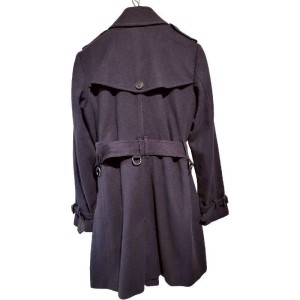 二手奢侈品巴寶麗Burberry黑色羊毛外套-編號L243