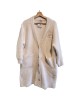 二手奢侈品香奈兒CHANEL白色羊絨毛外套(9.9新, 肩56胸64長100)-編號L245