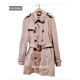 二手奢侈品巴寶麗Burberry風衣外套(全新閒置品, 肩46胸50長96／官碼XL)-編號S13