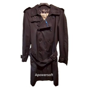 二手奢侈品巴寶麗風衣外套(全新閒置品 新帶吊牌, 肩46胸50長96/官碼48R)-編號S14