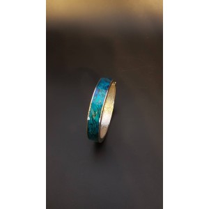 GC奢世美物二手美品- 紐西蘭Pāua Magnetic Bangle 綠紋理手環