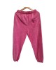 二手奢侈品香奈兒Chanel粉色棉質運動褲 (9.9新, 腰37臀52長102)-編號S104