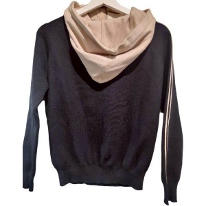 二手奢侈品Chanel香奈兒字母刺繡上衣 (9.9新, 肩44胸52長57)-編號S159