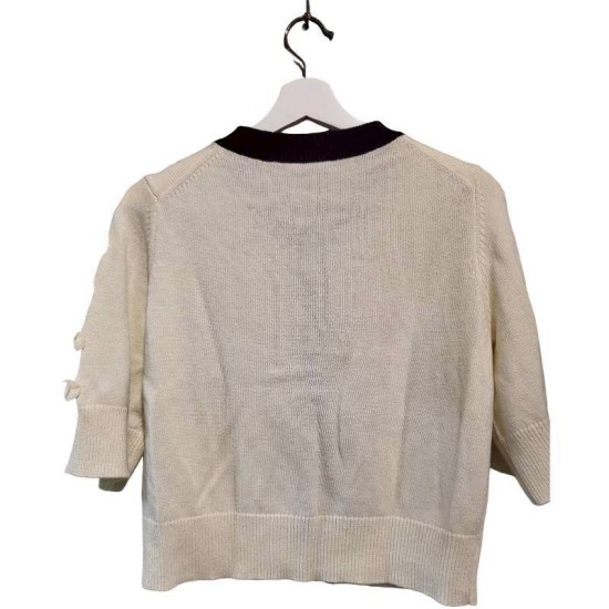 二手奢侈品Chanel香奈兒開襟衫(9.9新, 肩40×胸40×長50)-編號S161