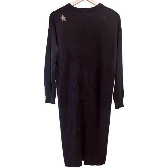 二手奢侈品Chanel香奈兒經典雙 C 連衣裙(9.9新, 肩58×胸68×長108)-編號S164