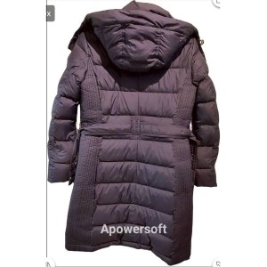 二手奢侈品Burberry巴寶麗長款羽絨衣(肩42胸48長90, 官碼xs)-編號S21