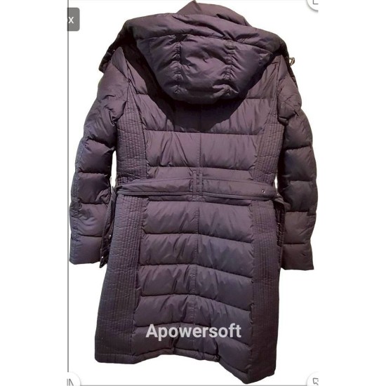 二手奢侈品Burberry巴寶麗長款羽絨衣(肩42胸48長90, 官碼xs)-編號S21