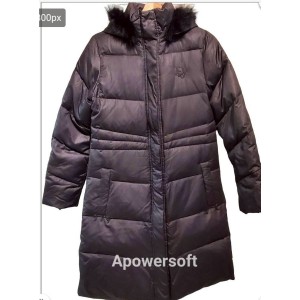 二手奢侈品Dior迪奧連身羽絨衣外套(9.9新, 肩40胸76長97)-編號S22