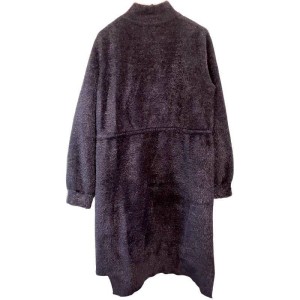 二手奢侈品香奈兒CHANEL羊絨洋裝(9.9新, 肩38胸48長103)-編號S44