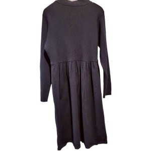 二手奢侈品YSL聖羅蘭春秋針織洋裝(9.9新, 肩40胸50長102)-編號S45