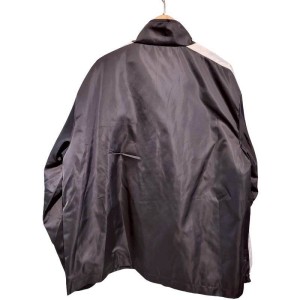 二手奢侈品LV路易威登黑白拼接風衣外套 (9.9新, 肩44胸56長66)-編號S58