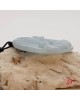 【肌容雪】天然緬甸A貨白翡翠荷花雕吊墜 編號490 【肌容雪】天然緬甸A貨白翡翠荷花雕吊墜 編號490