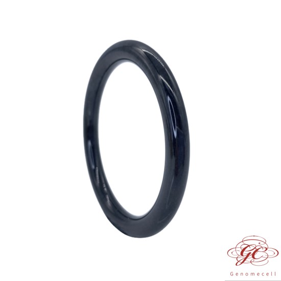 【肌容雪】緬甸天然A貨翡翠烏雞翡翠手鐲 編號560 (鐲寬57.6mm #18.5號 )