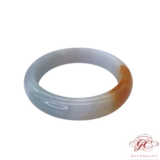 【肌容雪】緬甸天然A貨翡翠紅翡翠特色手鐲 編號561 (鐲寬56.5mm #18號)