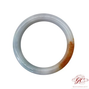 【肌容雪】緬甸天然A貨翡翠紅翡翠特色手鐲 編號561 (鐲寬56.5mm #18號)