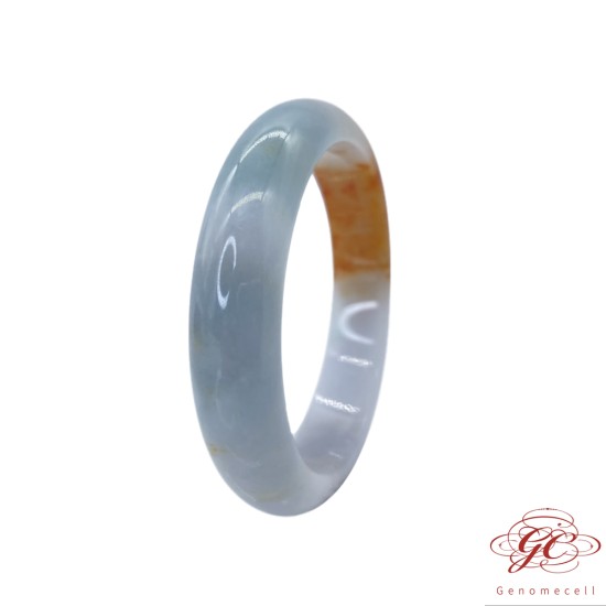 【肌容雪】緬甸天然A貨翡翠紅翡翠特色手鐲 編號561 (鐲寬56.5mm #18號)