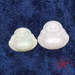 【肌容雪】天然緬甸翡翠飾品 編號333( 墨翠吊墜/冰種佛公/綠佛公/葉子/翠綠蛋面戒指)