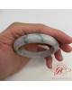 【肌容雪】天然緬甸A貨飄花翡翠手鐲 編號208(鐲寬 57.1mm #18.5號) 【肌容雪】天然緬甸A貨飄花翡翠手鐲 編號208(鐲寬 57.1mm #18.5號)