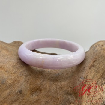 ★★★瑕疵品★★★【肌容雪】緬甸天然A貨翡翠手鐲 編號211(鐲寬58.1mm #19號)