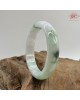 【肌容雪】天然緬甸A貨白裡青貴妃翡翠手鐲 編號238 (鐲寬 57.2mm #18.5號 ) 【肌容雪】天然緬甸A貨白裡青貴妃翡翠手鐲 編號238 (鐲寬 57.2mm #18.5號 )