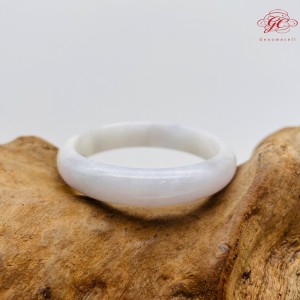 【肌容雪】天然緬甸A貨糯冰粉炫彩翡翠美鐲編號358 (鐲寬58.2mm #19號)