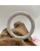 【肌容雪】天然緬甸A貨紫飄花翡翠手鐲 編號555 (鐲寬56.2mm #18號) 【肌容雪】天然緬甸A貨紫飄花翡翠手鐲 編號555 (鐲寬56.2mm #18號)