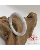 【肌容雪】天然緬甸A貨紫飄花翡翠手鐲 編號555 (鐲寬56.2mm #18號) 【肌容雪】天然緬甸A貨紫飄花翡翠手鐲 編號555 (鐲寬56.2mm #18號)