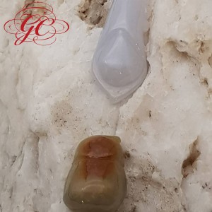 【肌容雪】天然緬甸A貨翡翠造型吊墜 編號68（葉子／葫蘆／茄子）