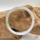 ★★★瑕疵品★★★【肌容雪】緬甸天然A貨翡翠冰春彩叮噹手鐲 編號785( 鐲寬56.8mm #18號 )