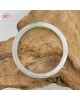 ★★★瑕疵品★★★【肌容雪】緬甸天然A貨翡翠冰春彩叮噹手鐲 編號785( 鐲寬56.8mm #18號 )