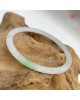 ★★★瑕疵品★★★【肌容雪】緬甸天然A貨翡翠冰春彩叮噹手鐲 編號785( 鐲寬56.8mm #18號 )