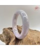 【肌容雪】天然緬甸A貨紫羅蘭翡翠寬版手鐲 編號846(鐲寬58.7mm #19號) 【肌容雪】天然緬甸A貨紫羅蘭翡翠寬版手鐲 編號846(鐲寬58.7mm #19號)