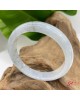 【肌容雪】緬甸天然A貨翡翠白月光翡翠手鐲  編號851(鐲寬55.2mm #18號)