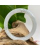 【肌容雪】緬甸天然A貨翡翠白月光翡翠手鐲  編號851(鐲寬55.2mm #18號)