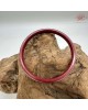 【肌容雪】靜蓮法環雕刻經文蓮花硃砂手鐲附收納盒 編號C09(鐲圍63.5mm#20號) 【肌容雪】靜蓮法環雕刻經文蓮花硃砂手鐲附收納盒 編號C09(鐲圍63.5mm#20號)