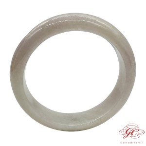 【肌容雪】天然緬甸A貨糯冰粉春翡翠手鐲 編號63 (鐲寬57.9mm #18.5號)