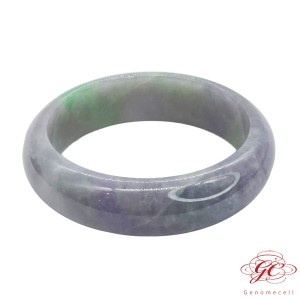 【肌容雪】天然緬甸春彩翡翠手鐲A貨 編號216 (鐲寬58mm #18.5號)