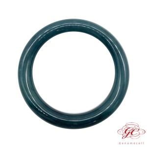 【肌容雪】緬甸天然A貨翡翠海水藍翡翠手鐲 編號684(鐲寬60.0mm #19.5號)